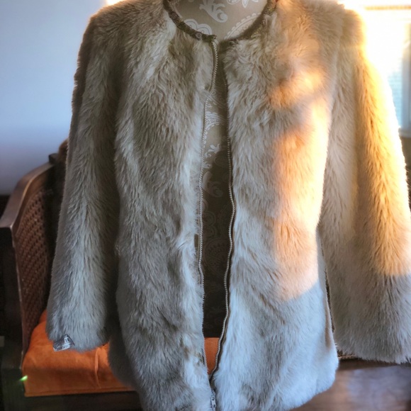 Vtg 70s fur hippie jacket size: medium-large - Picture 3 of 4